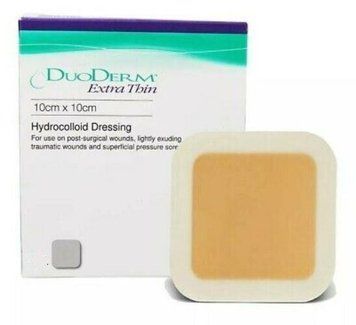 Гидроколлоидная повязка DuoDERM Extra Thin Hydrocolloid Dressing 10 х10 1шт. DuoDERMExtraThin10х10 фото
