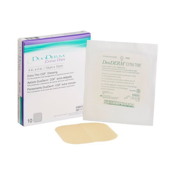 Гидроколлоидная повязка DuoDERM Extra Thin Hydrocolloid Dressing 10 х10 1шт. DuoDERMExtraThin10х10 фото
